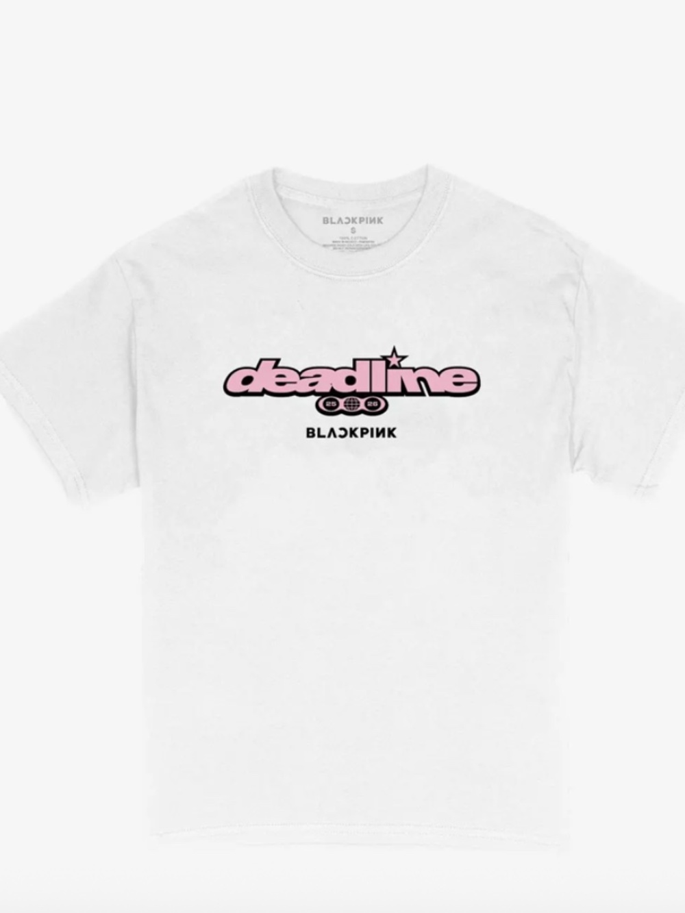 Brand New BLACKPINK Deadline World Tour T-Shirt Size Large